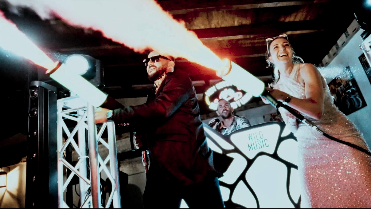 Ofertas especiales Wild Music: packs con pistolas de CO2, animación y diversión para bodas